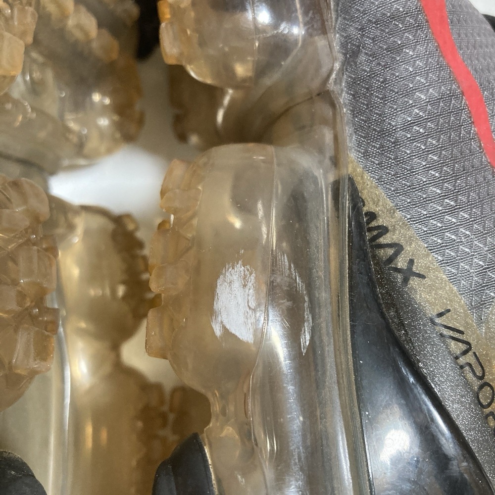 Nike Air Vapormax 2019 Black Metallic Gold CU4872-001 Sneakers Women's Size 9 - Picture 8 of 11